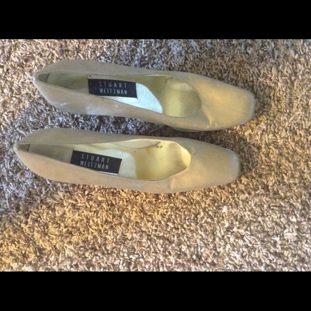 Gold Stack Heel